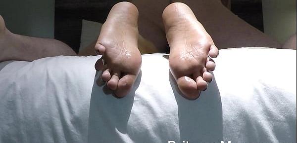  Latino spinner tinny foot job